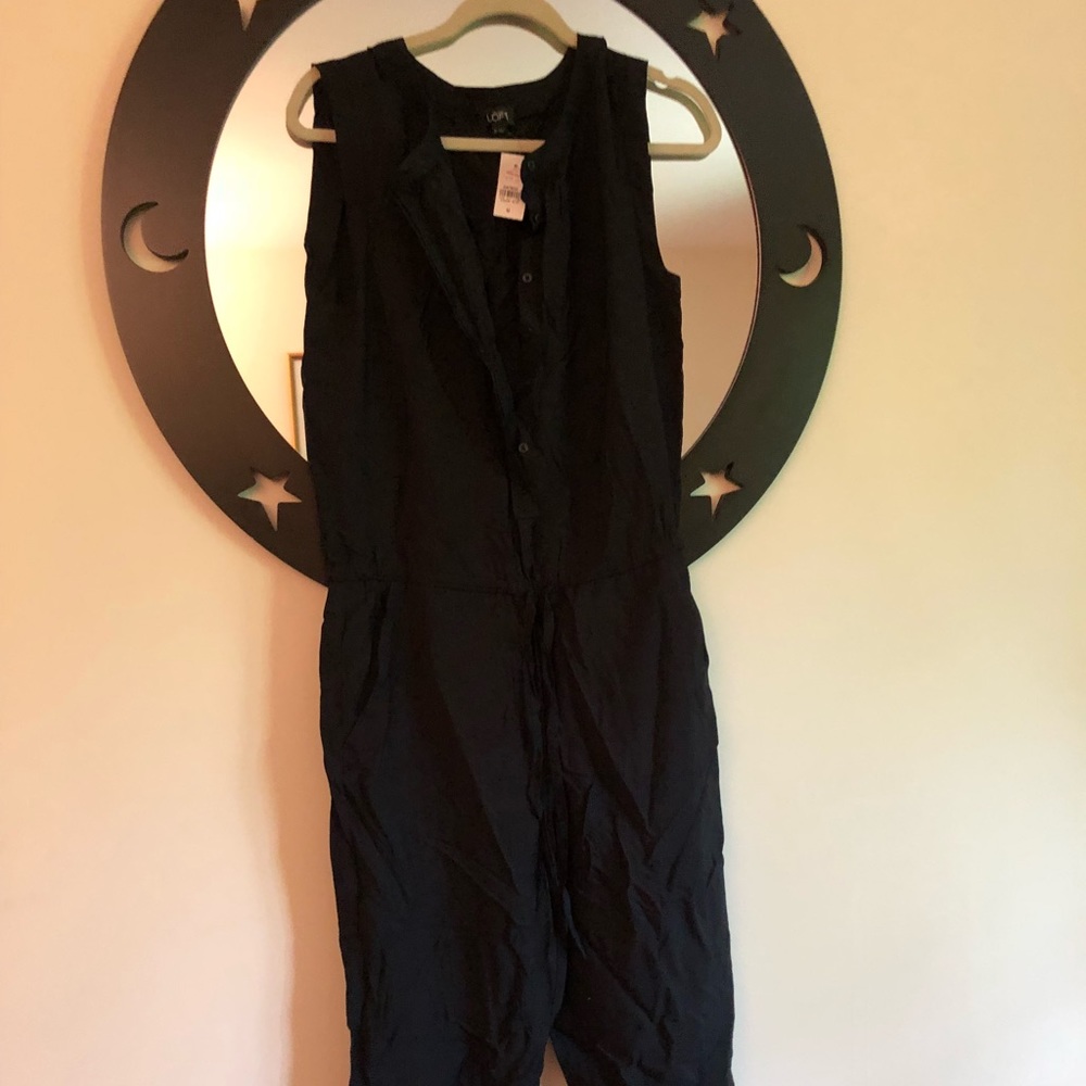 Loft sleeveless jumpsuit